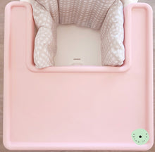 Load image into Gallery viewer, BABY PINK Highchair Coverall Silicone Placemat 2.0 | IKEA Antilop Mats High Chair Place Mat