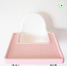 Load image into Gallery viewer, BABY PINK Highchair Coverall Silicone Placemat 2.0 | IKEA Antilop Mats High Chair Place Mat