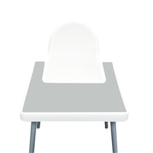 Load image into Gallery viewer, STEEL GREY Highchair Silicone Placemat | IKEA Antilop Mats High Chair Place Mat