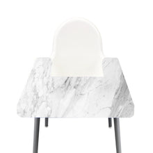 Load image into Gallery viewer, MARBLE Highchair Coverall Silicone Placemat 2.0 | IKEA Antilop Mats High Chair Place Mat