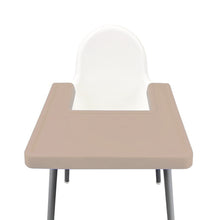 Load image into Gallery viewer, COFFEE Highchair Coverall Silicone Placemat 2.0 | IKEA Antilop Mats High Chair Place Mat