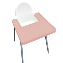 Load image into Gallery viewer, BLUSH Highchair Coverall Silicone Placemat 2.0 | IKEA Antilop Mats High Chair Place Mat