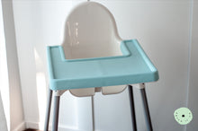 Load image into Gallery viewer, BABY BLUE Highchair Coverall Silicone Placemat 2.0 | IKEA Antilop Mats High Chair Place Mat