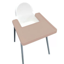 Load image into Gallery viewer, COFFEE Highchair Coverall Silicone Placemat 2.0 | IKEA Antilop Mats High Chair Place Mat