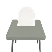 Load image into Gallery viewer, PISTACHIO Highchair Coverall Silicone Placemat 2.0 | IKEA Antilop Mats High Chair Place Mat