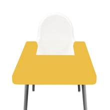 Load image into Gallery viewer, MUSTARD Highchair Coverall Silicone Placemat 2.0 | IKEA Antilop Mats High Chair Place Mat