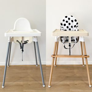 Highchair accessories footrest coverall placemat for IKEA Antilop high chair