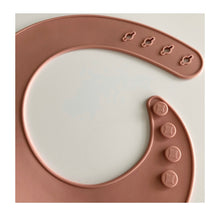 Load image into Gallery viewer, Rose Silicone Bib
