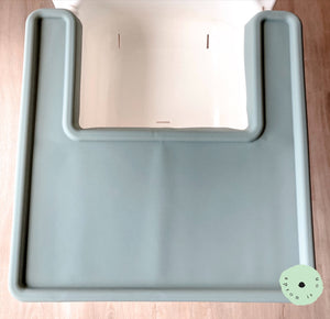 PISTACHIO Highchair Coverall Silicone Placemat 2.0 | IKEA Antilop Mats High Chair Place Mat