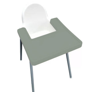 PISTACHIO Highchair Coverall Silicone Placemat 2.0 | IKEA Antilop Mats High Chair Place Mat