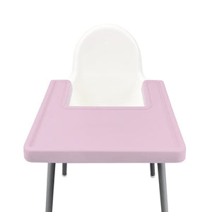 BABY PINK Highchair Coverall Silicone Placemat 2.0 | IKEA Antilop Mats High Chair Place Mat