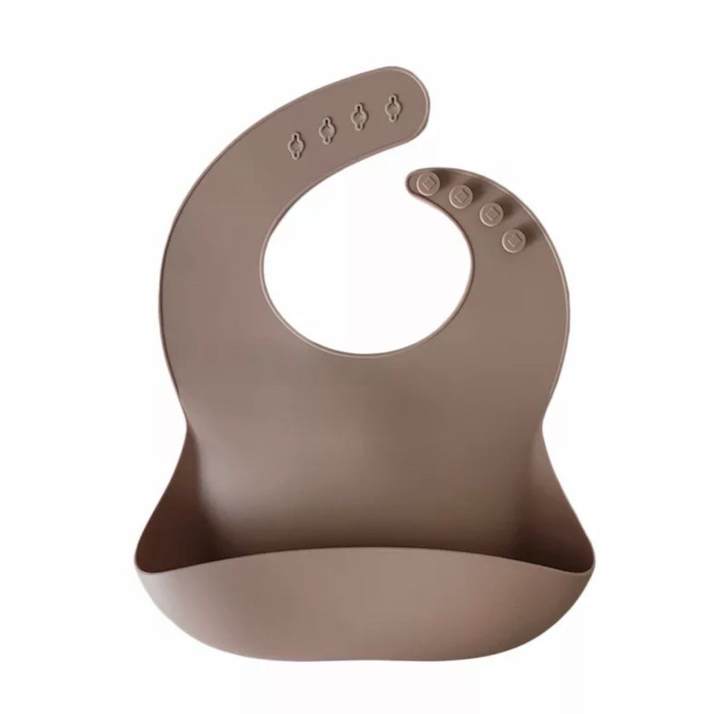 Coastal Sand Silicone Bib