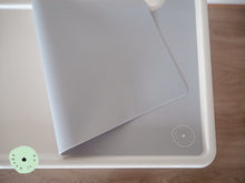 Load image into Gallery viewer, STEEL GREY Highchair Silicone Placemat | IKEA Antilop Mats High Chair Place Mat
