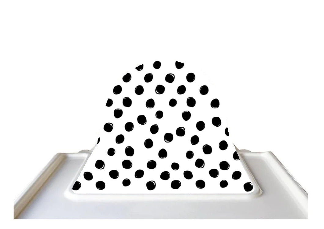 Monochrome Dot Highchair Cushion Cover