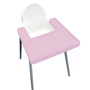 BABY PINK Highchair Coverall Silicone Placemat 2.0 | IKEA Antilop Mats High Chair Place Mat