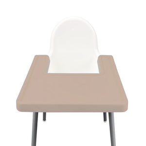 COFFEE Highchair Coverall Silicone Placemat 2.0 | IKEA Antilop Mats High Chair Place Mat