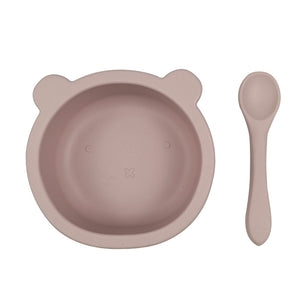 SALE - Little Bear Silicone Suction Bowl & Spoon
