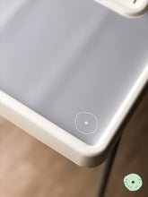 Load image into Gallery viewer, STEEL GREY Highchair Silicone Placemat | IKEA Antilop Mats High Chair Place Mat
