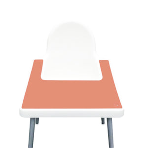 PEACH Highchair Silicone Placemat | IKEA Antilop Mats High Chair Place Mat